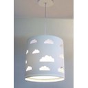 Ver imagem 2 de LUSTRE INFANTIL PENDENTE NUVENS RECORTES CÁQUI 25X25