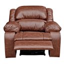 Ver imagem 5 de Poltrona do Papai Reclinável Elétrica Magnum Couro (PU) Marrom - Gran Belo