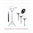Ver imagem 1 de Ring Light 14" + Tripé 160cm + Adaptador Ball Head