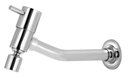 Ver imagem 1 de Torneira para Tanque/jardim/cozinha Reta Parede Metal 1/4v