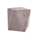 Ver imagem 7 de Kit 2 Puffs Decorativo Sala de Estar Blois Veludo Rosê - Gran Belo