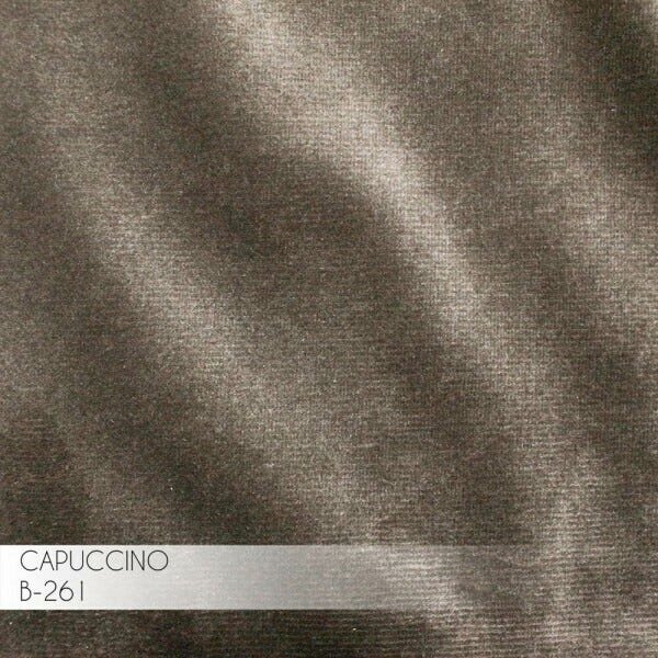 Kit 2 Poltrona Decorativa Sala de Estar Lucca Veludo Capuccino - Gran Belo - 4