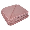 Ver imagem 1 de Cobertor Solteiro Dupla Face Sherpa Extra Macio Rosa 150x220cm