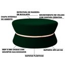 Ver imagem 3 de Kit 2 Puffs Decorativo Sala de Estar 95cm Dhaka Veludo Verde - Gran Belo