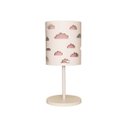 Ver imagem 1 de Abajur Infantil Nuvens Duplo Rosa -Base Br 20x41