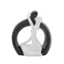 Ver imagem 2 de Estatueta Figurino Namorados de Cera 19cm Rojemac