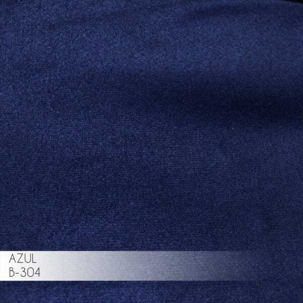 Kit 2 Poltronas Decorativa Kassel Veludo Azul Bic - Gran Belo - 4