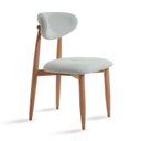 Ver imagem 1 de Cadeira de Madeira Organne Damasco Encosto e Assento Estofado