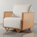 Ver mais imagens de Poltrona para Sala de Estar Madeira Maciça Palha Rattan Arthur
