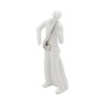 Estatueta Figurino Musico 30,5cm White Rojemac - 3