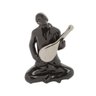 Estatueta Figurino Musico Sentado 20,5cm Black Rojemac - 2