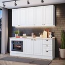 Ver imagem 5 de Cozinha Compacta 4 Peças Com Módulo Forno Embutir Branco