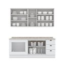 Ver imagem 6 de Cozinha Compacta 4 Peças Com Módulo Forno Embutir Branco