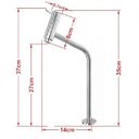 Ver imagem 4 de Kit Gabinete Banheiro 60cm com Cuba Oval + Torneira Cromada