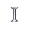 Castiçal de Vidro Óptico Pillar 9cmx9cmx23cm Rojemac - 3