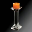 Ver imagem 2 de Castiçal de Vidro Óptico Pillar 9cmx9cmx20cm Rojemac