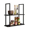 Ver imagem 1 de Prateleira de Madeira Industrial Suspensa 60 Cm Multiuso
