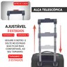 Kit Conjunto Mala Sacola Viagem Santino Dubai SLS3 G M P SLS3 Dubai Preto - 5