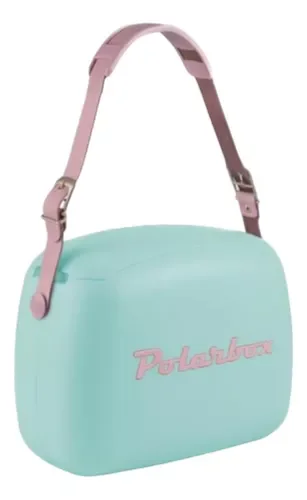 Caixa Termica Portatil com Alça Camping Cooler Polarbox 6l Verde com Rosa - 2