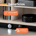 Ver mais imagens de Rack Bancada Alpha com Painel Psy para TV até 80 Polegadas 1,80m Ripado Off White - Madeirado