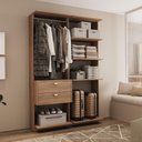 Ver imagem 1 de Closet Modulado 2 Gavetas Alasca Freijó Carraro