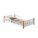 Ver imagem 3 de Cama Cercadinho Infantil Colchão Clarise Branco