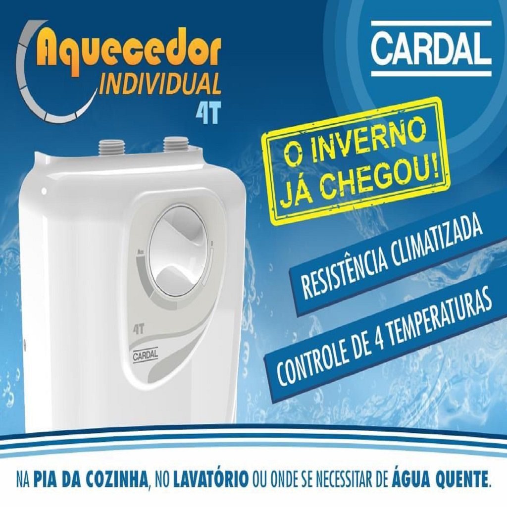 Aquecedor Individual 4T 220V Cardal - 3