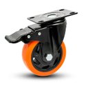 Ver imagem 2 de Kit 4 Rodas Rodinhas Giratórias Reforçada [40mm]