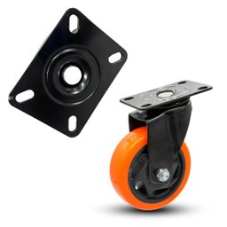 Kit 4 Rodas Rodinhas Giratórias Reforçada [40mm] - 8