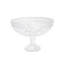 Centro de Mesa de Cristal com Pé Royal Fosco 25cmx17,5cm Rojemac - 3
