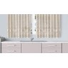 Cortina Cozinha Renda Toscana Bando 2,00x1,50 Alt:champagne - 5