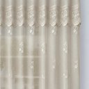 Ver mais imagens de Cortina Cozinha Renda Toscana Bando 2,00x1,50 Alt:Champagne