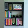 Estante de Parede Multiuso Decoração Livro Preto em Mdf [f031] - 3