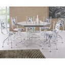 Ver imagem 1 de Conjunto de Mesa com 6 Cadeiras Giratórias Zeus Novabras