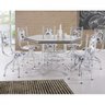 Conjunto de Mesa com 6 Cadeiras Giratórias Zeus Novabras - 1