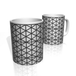 Caneca De Porcelana Nerderia e Lojaria teia colorido - 1