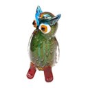 Ver imagem 2 de Coruja de Vidro Tipo Murano 10cmx9cmx20cm Rojemac