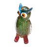 Coruja de Vidro Tipo Murano 10cmx9cmx20cm Rojemac - 2