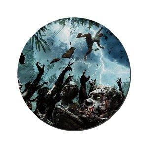MOUSE PAD GAMER PEQUENO 20x24 cm Nerderia e Lojaria zoombies2 colorido