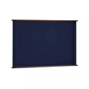 Ver imagem 1 de Painel de Tv para Sala 120cm Clássico 50506 Linz Móveis - Azul Petróleo/imbuia Glazer