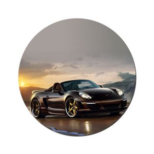 MOUSE PAD GAMER PEQUENO 20x24 cm Nerderia e Lojaria porche01 colorido