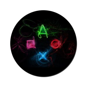 MOUSE PAD GAMER PEQUENO 20x24 cm Nerderia e Lojaria olay neo colorido
