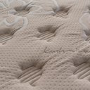 Ver imagem 5 de Conjunto Box Baú Super King Liverpool Marrom 193x203x80 c/ Molas Ensacadas