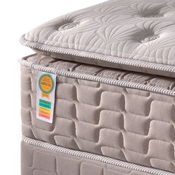 Cama Box Queen Confiance Molas Ensacadas Individualmente e Pillow Top 158x75cm - 5