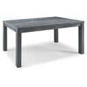 Ver imagem 6 de Mesa Rústica de Jantar 8 Lugares 180cm x 100cm - Cinza