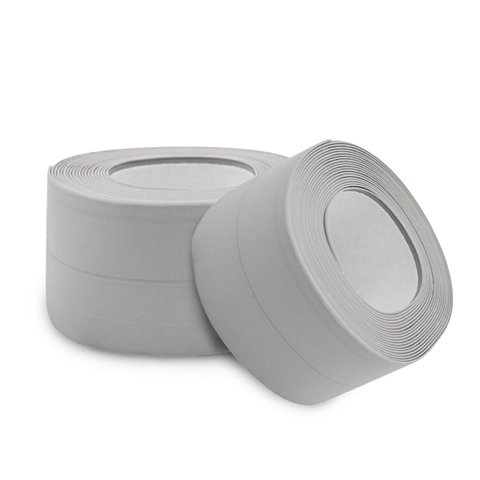 Fita de Vedação Adesiva Porta Janela Protetor 3 Metros X 3,5cm Cinza