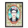 Quadro Caixa 33x43 cm (Com Led) Lojaria e Nerderia. frida espelho preto - 1