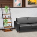 Ver imagem 5 de Estante Escada para Escritório Home Office Marjory Grafite Madeira Maciça Rustic Brown - Gran