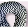 Almofada de Pescoço para Viagem em Tricoline,travesseiro de Descanso 30x33 Cm, Ergonomico 250g, Fibr - 3