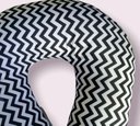 Ver imagem 3 de Almofada de Pescoço para Viagem em Tricoline,travesseiro de Descanso 30x33 Cm, Ergonomico 250g, Fibr